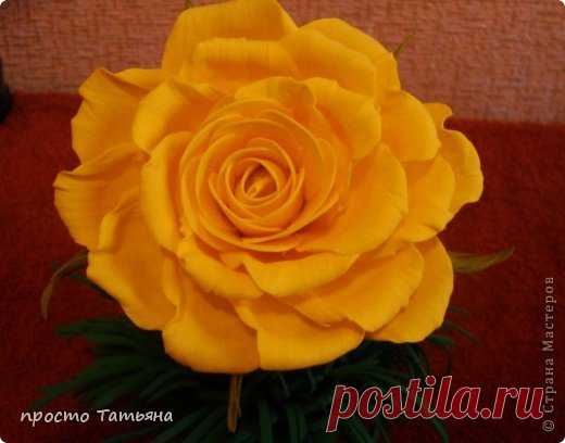 РОЗА. и как я ее делаю. Много фото. | Страна Мастеров