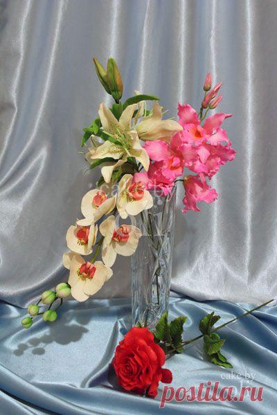 Сахарные цветы : Букет ассорти