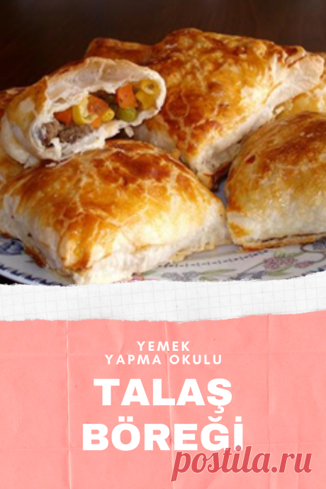 TALAŞ BÖREĞİ Malzemeler : 
(6 kişi için)
4 Bardak Un
5 yemek kaşığı Yağ
1 fincan Zeytinyağı