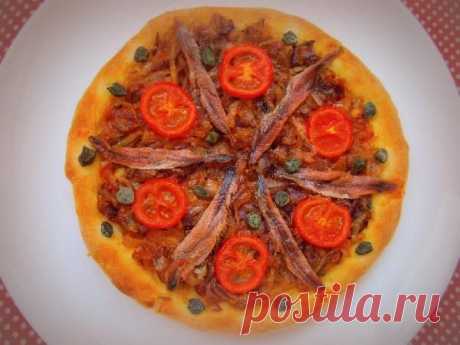 В качестве аперитива… Писсаладьер — французский луковый пирог — Вкусные рецепты