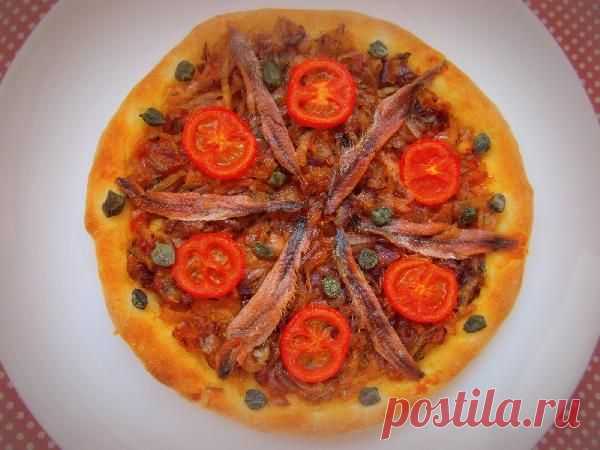 В качестве аперитива… Писсаладьер — французский луковый пирог — Вкусные рецепты