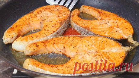 ПАПА ГОТОВИТ | Нежный и полезный рецепт рыбы, который тает во рту. Вкуснее, чем просто жареная рыба. Рецепт лосося на праздничный стол.