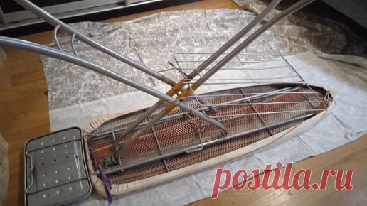 Сшила за 30 минут: узнала новый хитрый способ сшить чехол на гладильную доску (без подгибов) | Шить буду | Дзен