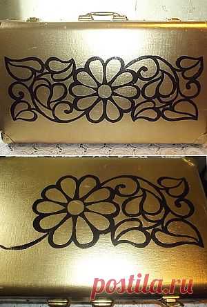 Переделка - старый чемодан в новый. - Ярмарка Мастеров - ручная работа, handmade