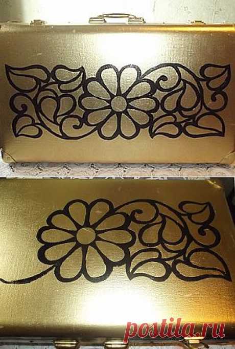 Переделка - старый чемодан в новый. - Ярмарка Мастеров - ручная работа, handmade