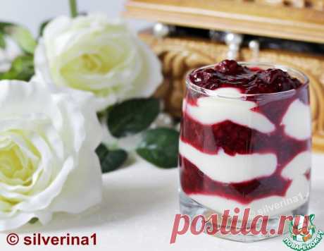 Ягодный десерт с заварным кремом - кулинарный рецепт