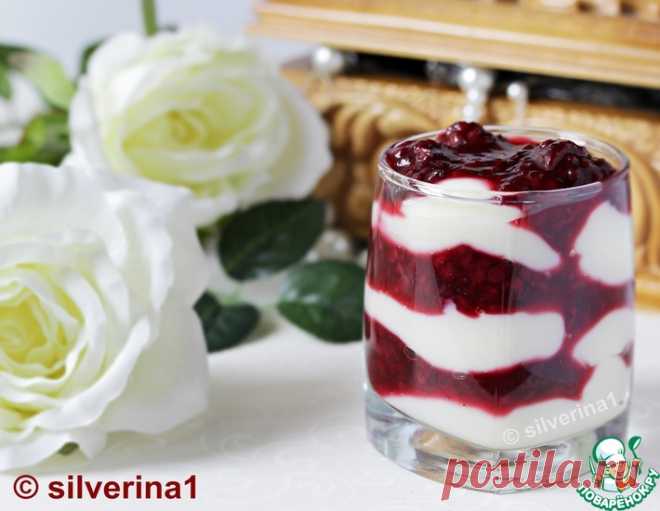 Ягодный десерт с заварным кремом - кулинарный рецепт