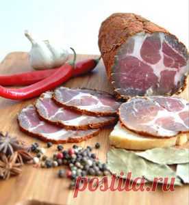Рецепт вяленого мяса.