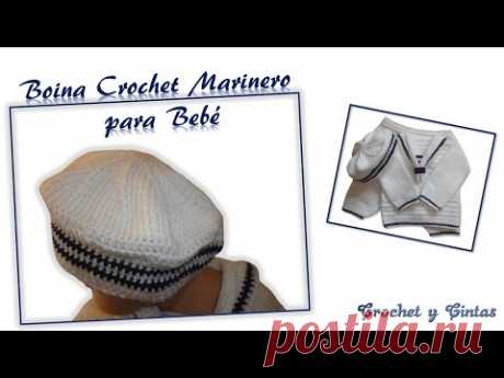 Boina Crochet para Bebé