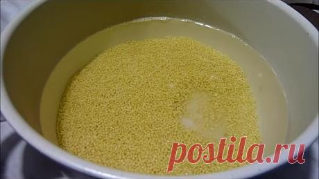Как приготовить вкусную и пышную пшенную кашу на воде