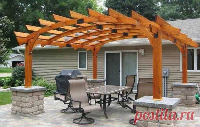 Пергола своими руками | Журнал 