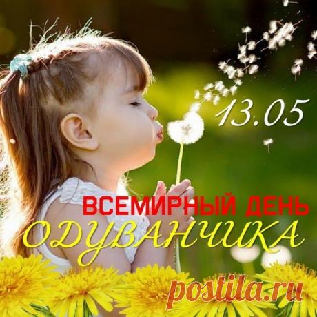 Со Всемирным днем одуванчика! Пусть солнце светит всегда! Открытки на Всемирный день одуванчика!