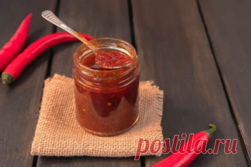 Кавказская аджика на зиму — Домашняя кулинария