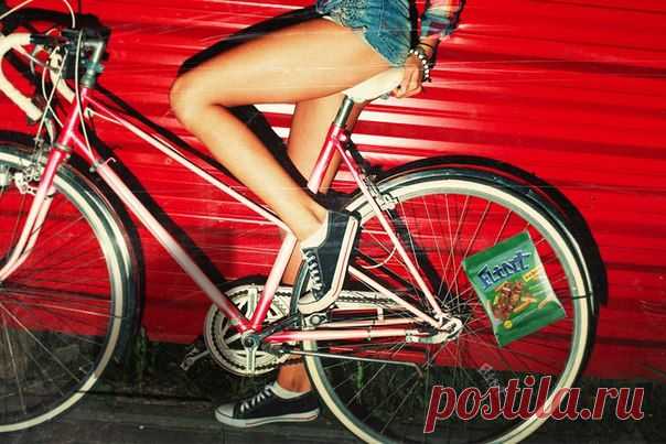 Like, если прокатил бы эту малышку на раме ;) / Экстремальный досуг