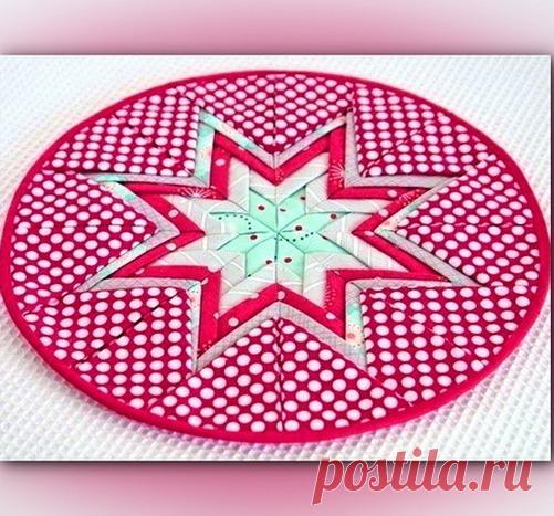 Лоскутное шитьё. Прихватка.