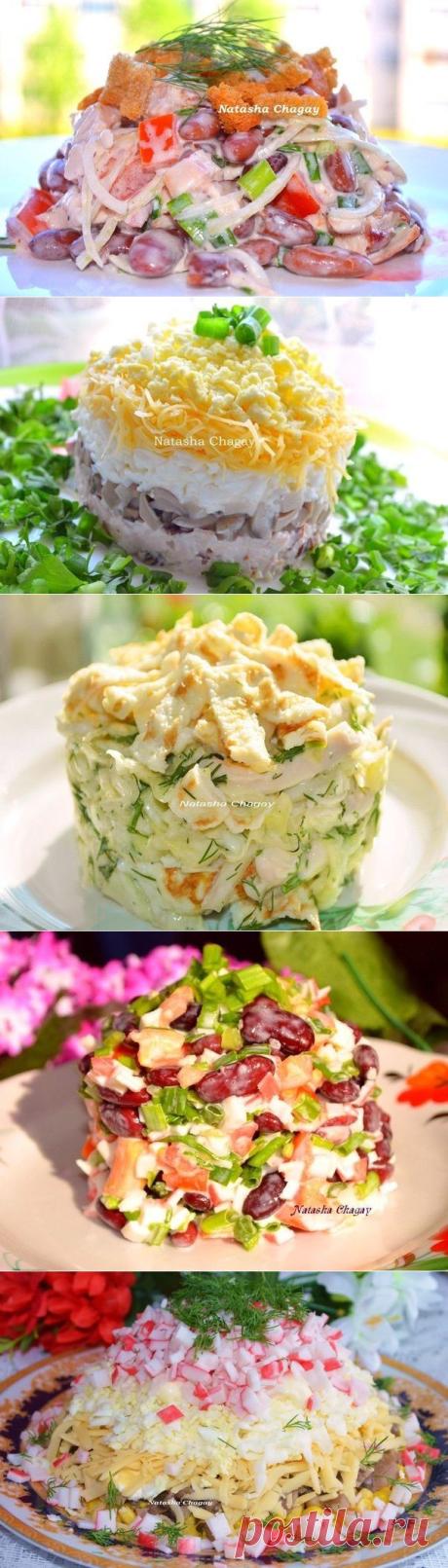 9 рецептов самых вкусных салатов от Натальи Чагай - Простые рецепты Овкусе.ру