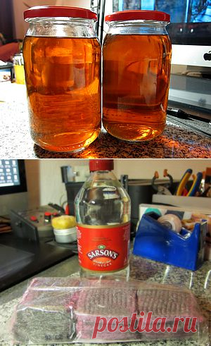 "Vinegaroon" - черный краситель для кожи, дешево и много! - Ярмарка Мастеров - ручная работа, handmade