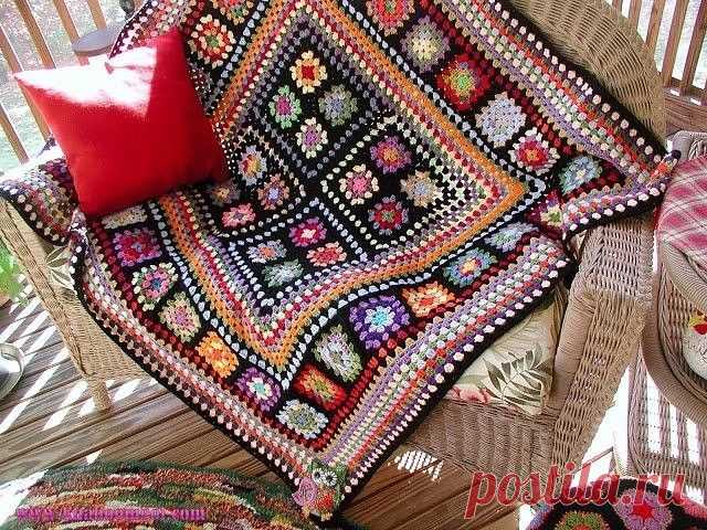 Творчество из квадратных мотивов — DIYIdeas