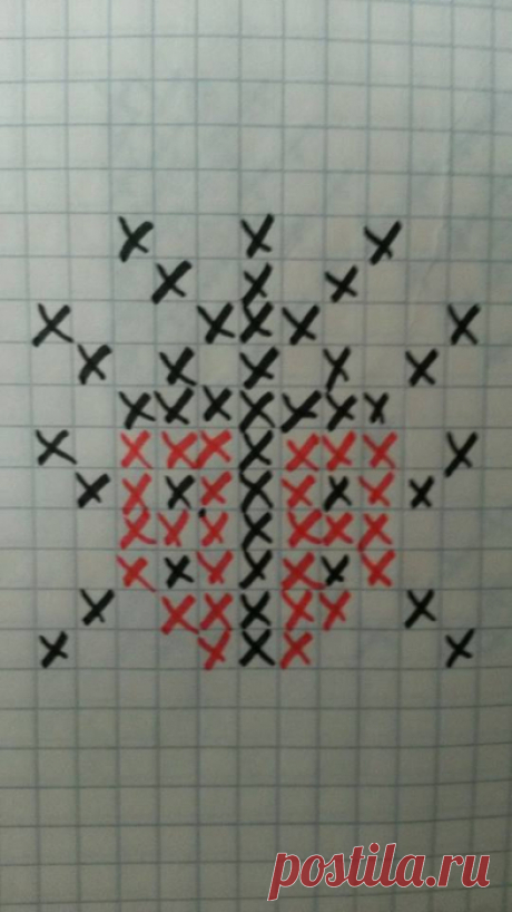 Схемы жаккарда - тунисское вязание