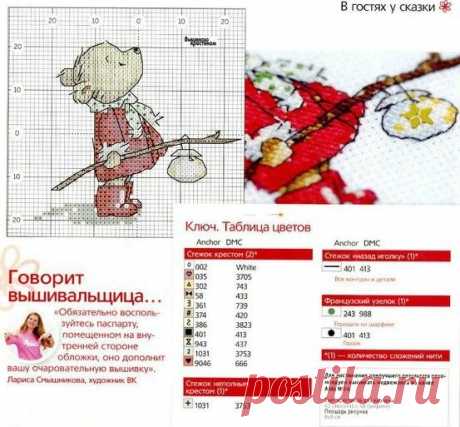 Новогодний шар с вышивкой
