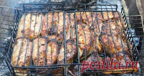 Рецепт приготовления шашлыка из сома