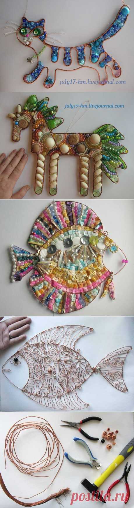 Уникальное проволчное творчество. Плюс два мастер-класса | HandMade