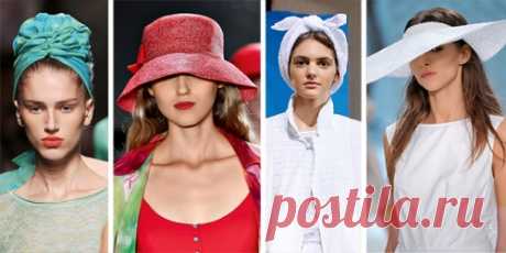 Пляжная мода – какие головные уборы в тренде