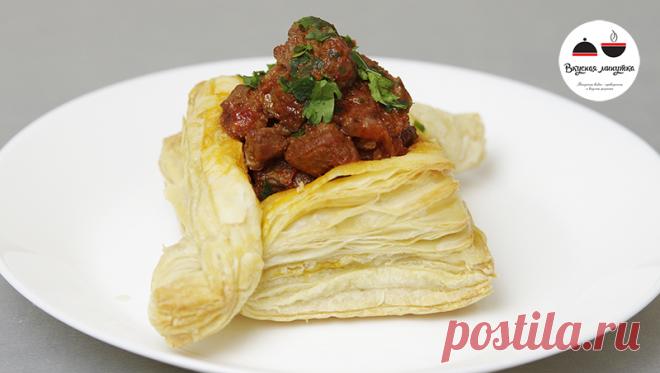 Мясные пирожные На троих рецепт с фото