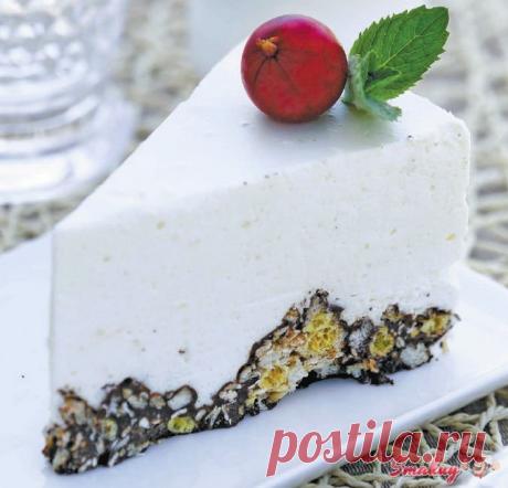 Воздушный торт из мюсли