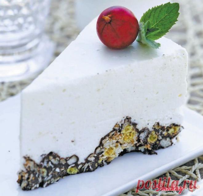 Воздушный торт из мюсли