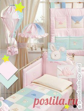 Italbaby Mes Petits Amis р 100.0033-10 Детское постельное белье Italbaby в Молдове и Кишиневе, купить Детское постельное белье, цены, фотографии, отзывы, в кредит