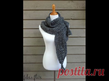 How To Crochet the Early Morning Wrap, Episode 250