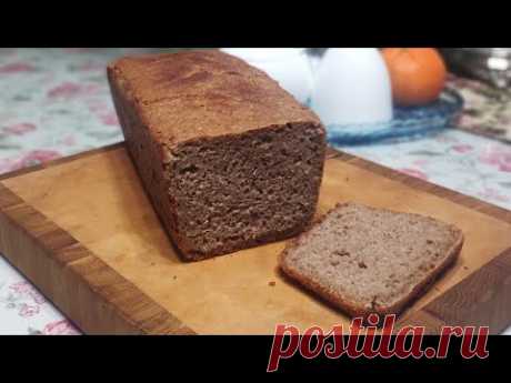 Простой и ленивый ржаной хлеб на закваску (ЛевитоМадре, переведёная в 100% влажность)