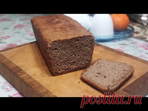 Простой и ленивый ржаной хлеб на закваску (ЛевитоМадре, переведёная в 100% влажность)