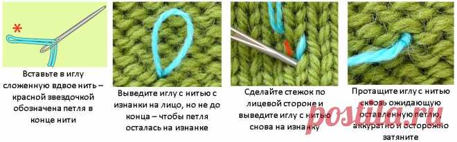 Вязать легко и просто. Вышиваем свои вязаные вещи – красиво и несложно! | Вязалки Веселого Хомяка | Дзен