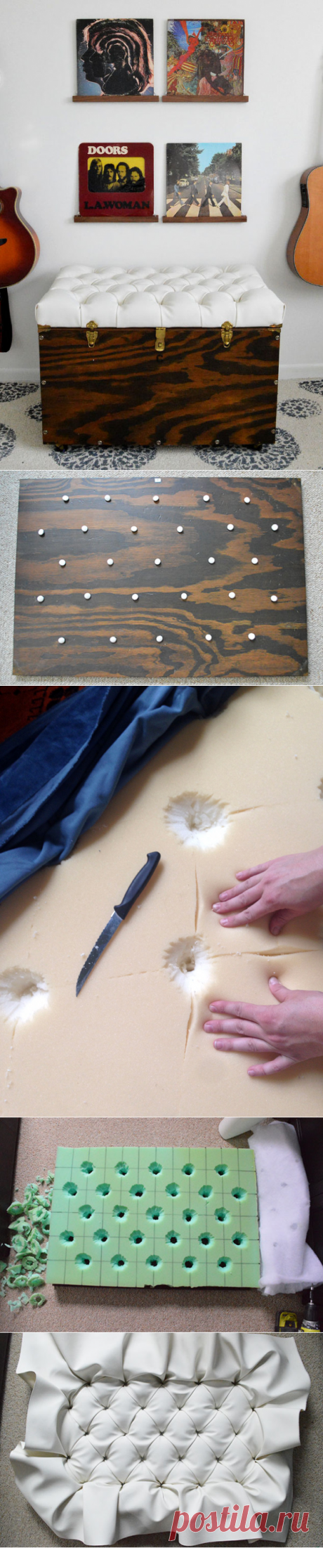 Техника капитоне: изюминка вашего интерьера