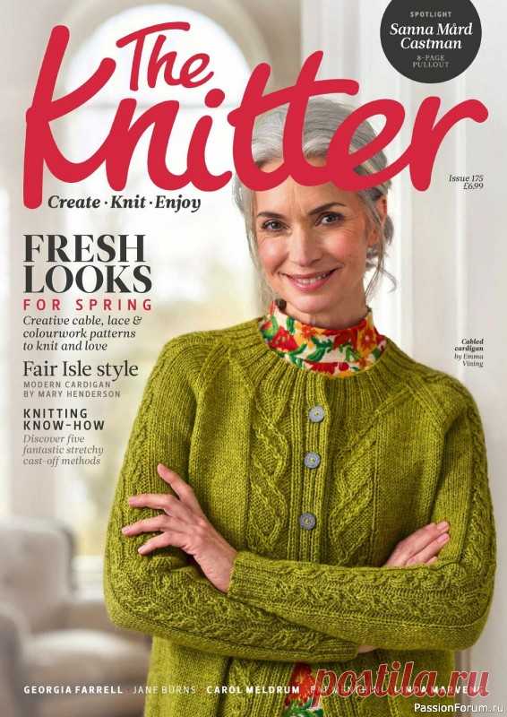 Вязаные модели спицами в журнале «The Knitter №175 2022» | Вязание спицами для начинающих