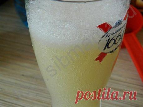 Лимонный квас. Рецепт русской кухни