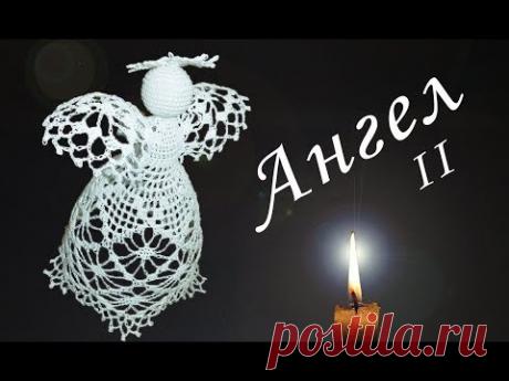 РОЖДЕСТВЕНСКИЙ АНГЕЛ крючком Часть II | Рукава и лиф | Вязанные идеи к новому году и Рождеству