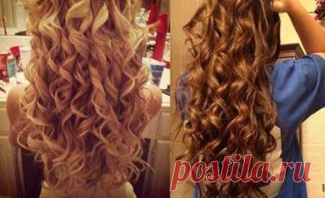 Крупные локоны