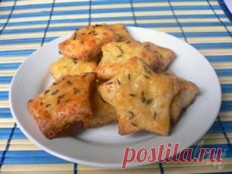 Сырное печенье с тмином