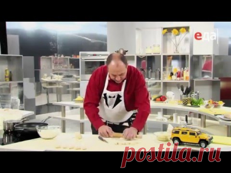 Как раскатать тесто на вареники (1-ый способ) от шеф-повара / Илья Лазерсон — Яндекс.Видео
