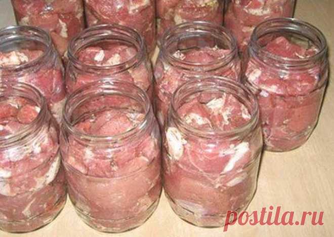 Домашняя тушенка своими руками.! быстро, легко и очень вкусно!