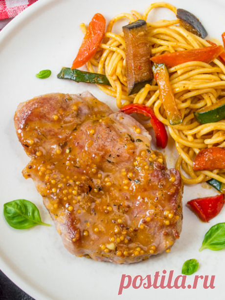 Рецепт свиных отбивных в цитрусовом соусе на Вкусном Блоге