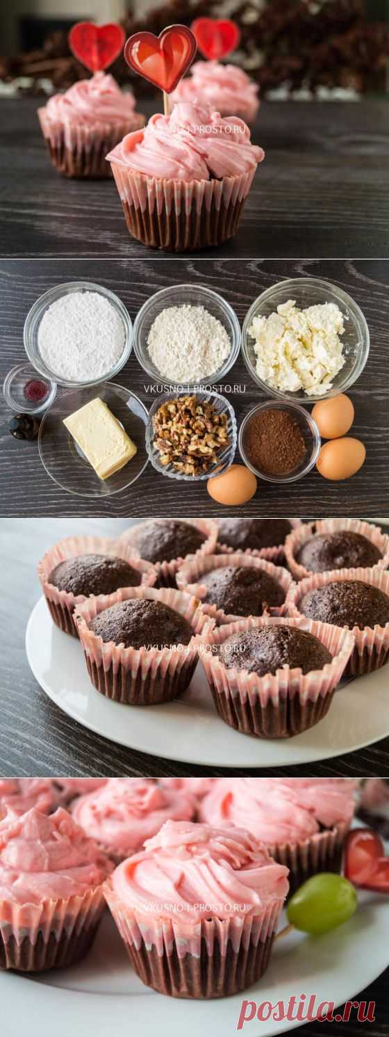 Шоколадные капкейки