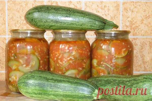 САЛАТ НА ЗИМУ ИЗ КАБАЧКОВ