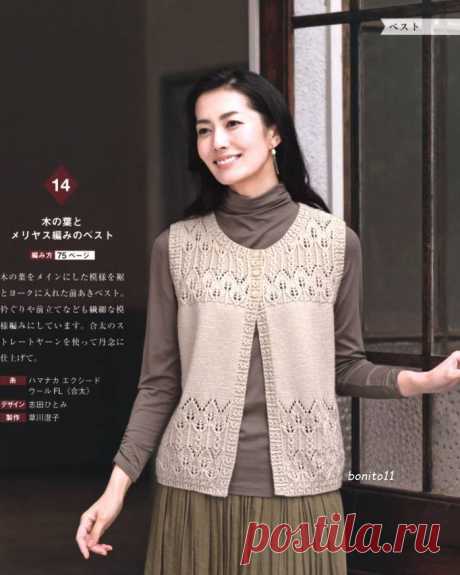 Безрукавки: Дневник группы «ВЯЖЕМ ПО ОПИСАНИЮ»: Группы - женская социальная сеть myJulia.ru