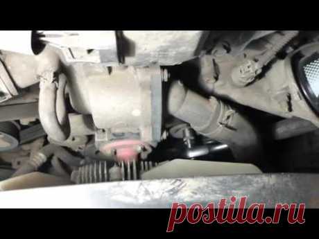 Снятие (замена) поликлинового ремня на ПРАДО-120 (1GR-FE )