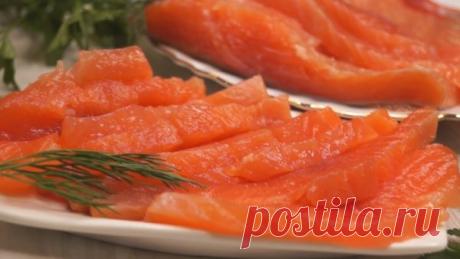 Рыба нежная как масло! Как вкусно засолить красную рыбу дома. Невероятный рецепт