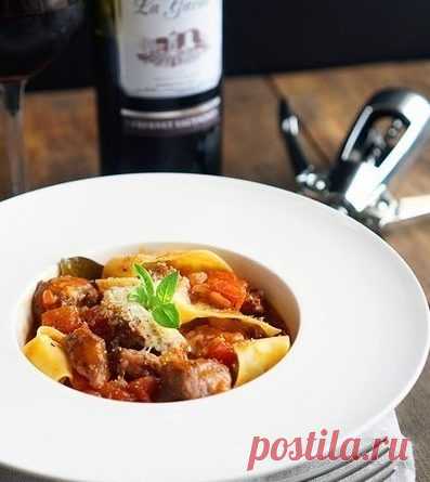 Мяснoе paгу с итaльянcким акцeнтом | Журнал 